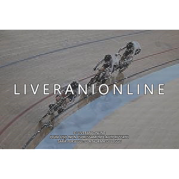 03-08-2023 World Championships Elite Women Track; Giornata 01; 2023, Germany; Grabosch, Pauline Sofie; Hinze, Emma; Friedrich, Lea Sophie; Glasgow - Sir Chris Hoy Velodrome; ©SIROTTI / AGENZIA ALDO LIVERANI SAS
