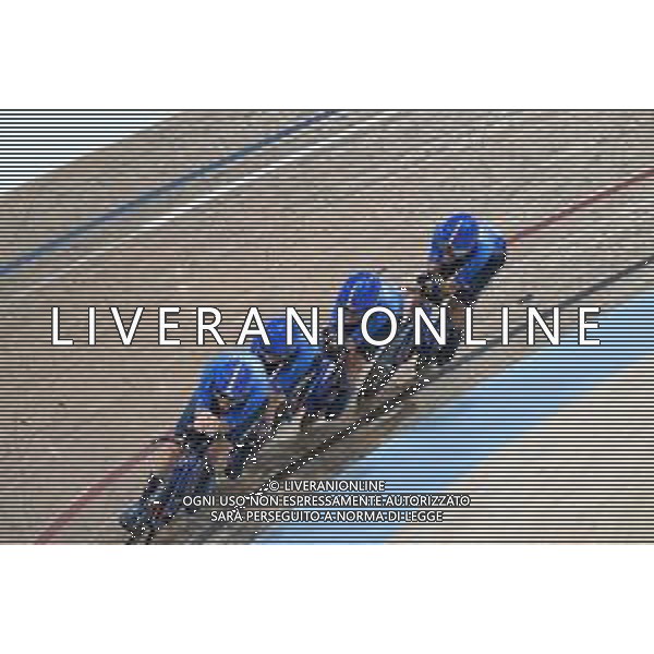 04-08-2023 World Championships Elite Women Track; Giornata 02; 2023, Italia; Balsamo, Elisa; Fidanza, Martina; Consonni, Chiara; Guazzini, Vittoria; Glasgow - Sir Chris Hoy Velodrome; ©SIROTTI / AGENZIA ALDO LIVERANI SAS