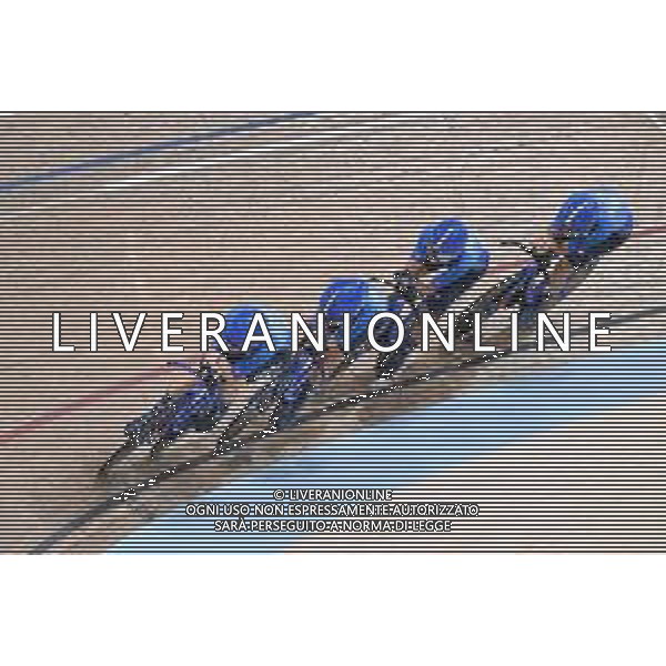 04-08-2023 World Championships Elite Women Track; Giornata 02; 2023, Italia; Balsamo, Elisa; Fidanza, Martina; Consonni, Chiara; Guazzini, Vittoria; Glasgow - Sir Chris Hoy Velodrome; ©SIROTTI / AGENZIA ALDO LIVERANI SAS