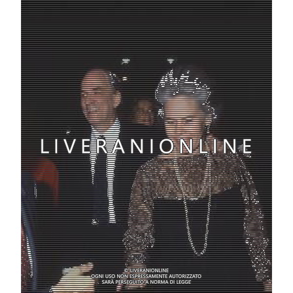 1983 VENEZIA-FESTIVAL INTERNAZIONALE DEL CINEMA DI VENEZIA NELLA FOTO INGMAR BERGMAN CON LA MOGLIE INGRID VON ROSEN AG ALDO LIVERANI SAS