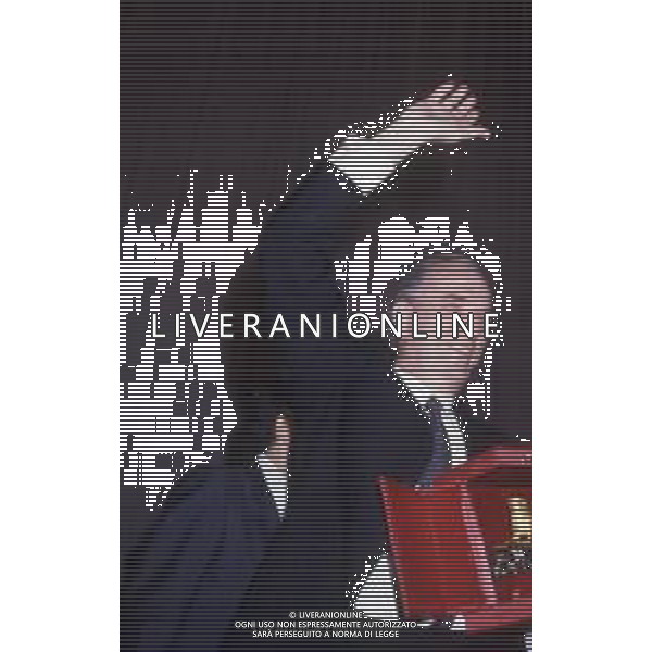 DIAP-RETROSPETTIVA INGMAR BERGMAN REGISTA NELLA FOTO INGMAR BERGMAN A VENEZIA NELL\'ANNO 1983 VINCE IL LEONE D\'ORO AG ALDO LIVERANI SAS