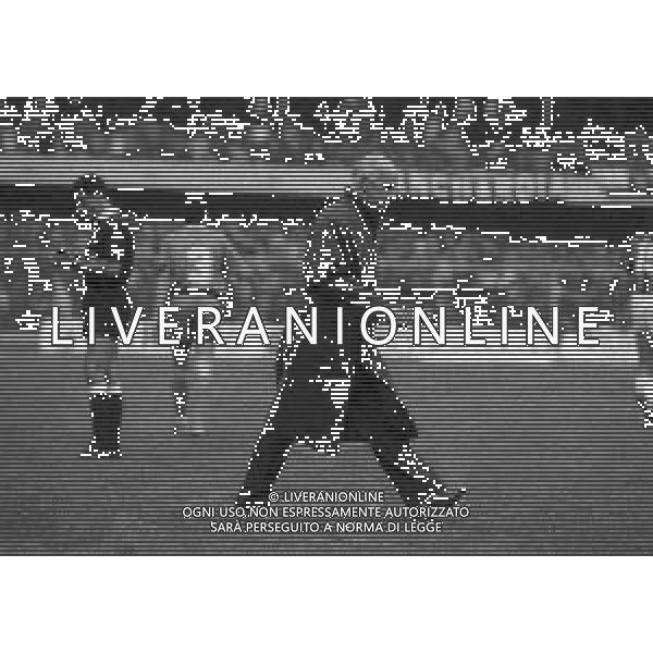 RETROSPETTIVA ARRIGO SACCHI ALLENATORE 1989-1990 NELLA FOTO ARRIGO SACCHI ESPULSO IL 22-04-1990 A VERONA NELLA PARTITA VERONA MILAN PERSA PER 2-1 AG ALDO LIVERANI SAS 