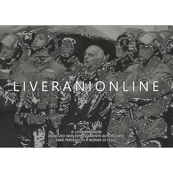 RETROSPETTIVA ARRIGO SACCHI ALLENATORE 1989-1990 NELLA FOTO ARRIGO SACCHI ESPULSO IL 22-04-1990 A VERONA NELLA PARTITA VERONA MILAN PERSA PER 2-1 AG ALDO LIVERANI SAS