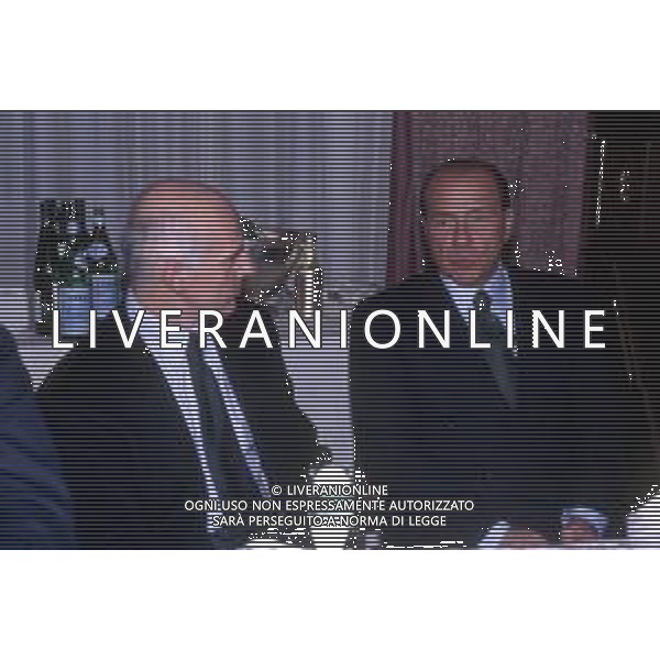 RETROSPETTIVA ARRIGO SACCHI ALLENATORE NELLA FOTO SACCHI ARRIGO CON SILVIO BERLUSCONI AG ALDO LIVERANI SAS