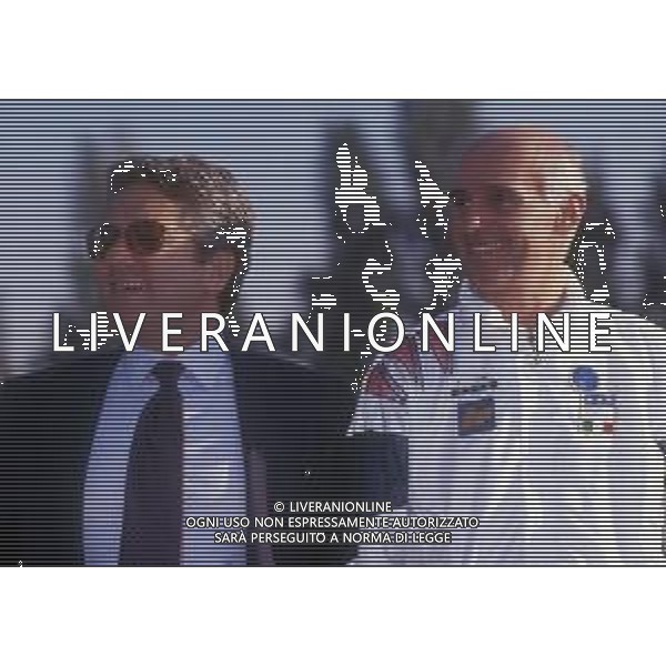 RETROSPETTIVA ARRIGO SACCHI ALLENATORE NELLA FOTO ARRIGO SACCHI CON ANTONIO MATARRESE AG ALDO LIVERANI SAS