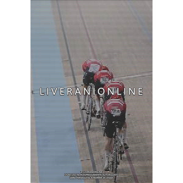 04-08-2023 World Championships Elite Track; Giornata 02; 2023, Danimarca; Larsen, Niklas; Bevort, Carl-frederik; Leth, Lasse; Pedersen, Rasmus; Glasgow - Sir Chris Hoy Velodrome; ©SIROTTI/AGENZIA ALDO LIVERANI SAS