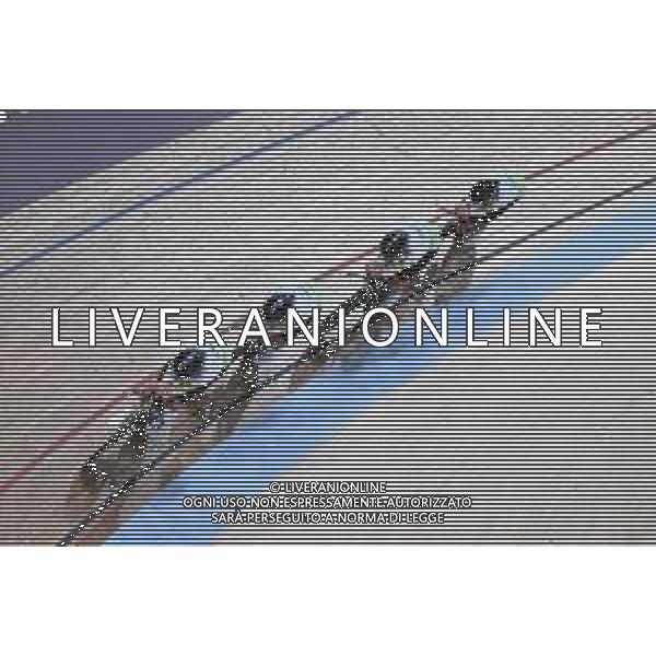 04-08-2023 World Championships Elite Track; Giornata 02; 2023, Australia; Bleddyn, Oliver; O Brien, Kelland; Leahy, Conor; Welsford, Samuel; Glasgow - Sir Chris Hoy Velodrome; ©SIROTTI/AGENZIA ALDO LIVERANI SAS
