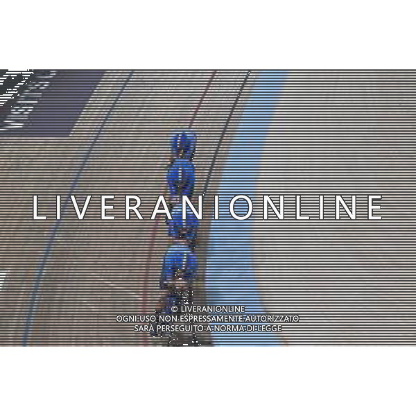 04-08-2023 World Championships Elite Track; Giornata 02; 2023, Italia; Consonni, Simone; Ganna, Filippo; Lamon, Francesco; Milan, Jonathan; Glasgow - Sir Chris Hoy Velodrome; ©SIROTTI/AGENZIA ALDO LIVERANI SAS
