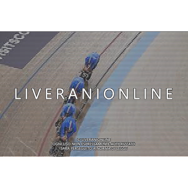 04-08-2023 World Championships Elite Track; Giornata 02; 2023, Italia; Consonni, Simone; Ganna, Filippo; Lamon, Francesco; Milan, Jonathan; Glasgow - Sir Chris Hoy Velodrome; ©SIROTTI/AGENZIA ALDO LIVERANI SAS