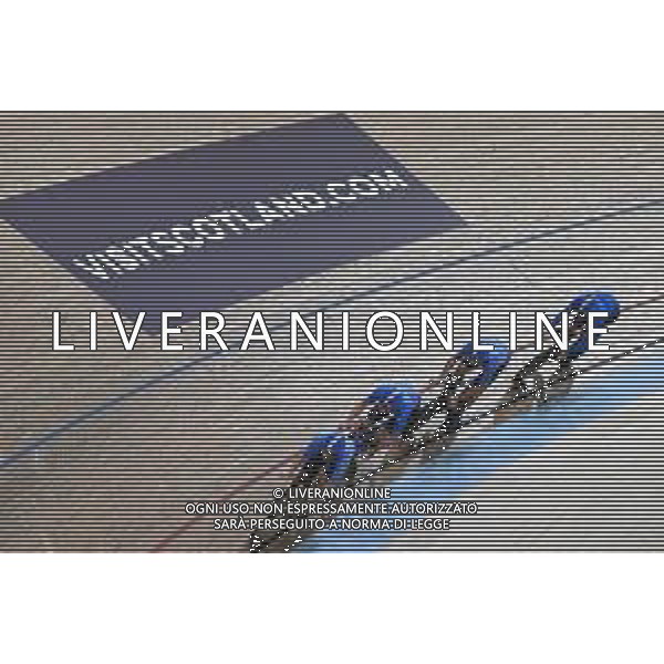 04-08-2023 World Championships Elite Track; Giornata 02; 2023, Italia; Consonni, Simone; Ganna, Filippo; Lamon, Francesco; Milan, Jonathan; Glasgow - Sir Chris Hoy Velodrome; ©SIROTTI/AGENZIA ALDO LIVERANI SAS