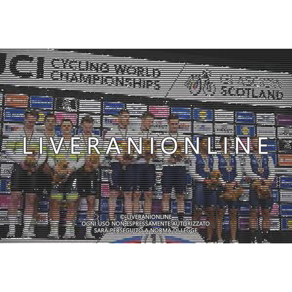 04-08-2023 World Championships Elite Track; Giornata 02; 2023, Olanda; 2023, Australia; 2023, France; Glasgow - Sir Chris Hoy Velodrome; ©SIROTTI/AGENZIA ALDO LIVERANI SAS