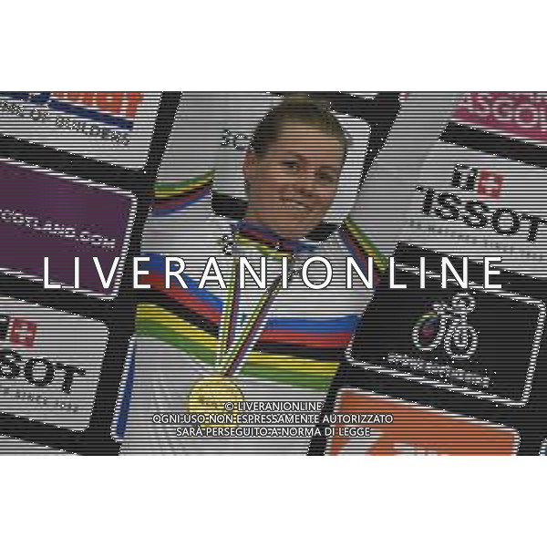 04-08-2023 World Championships Elite Women Track; Giornata 02; 2023, Usa; Valente, Jennifer; Glasgow - Sir Chris Hoy Velodrome; ©SIROTTI/AGENZIA ALDO LIVERANI SAS