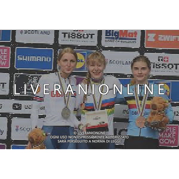 05-08-2023 World Championships Junior Women; 2023, France; 2023, Great Britain; 2023, Belgium; Bego, Julie; Ferguson, Cat; Moors, Fleur; Glasgow; FOTO STEFANO SIROTTI-AG ALDO LIVERANI SAS