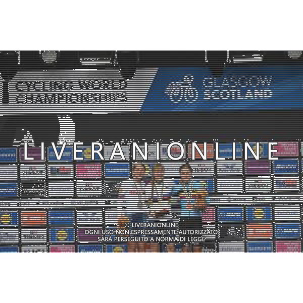 05-08-2023 World Championships Junior Women; 2023, France; 2023, Great Britain; 2023, Belgium; Bego, Julie; Ferguson, Cat; Moors, Fleur; Glasgow; FOTO STEFANO SIROTTI-AG ALDO LIVERANI SAS