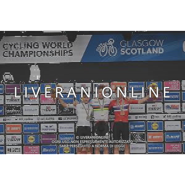 05-08-2023 World Championships Junior Men; 2023, Danimarca; 2023, Germany; 2023, Norvegia; Philipsen, Albert Withen; Fietzke, Paul; Orn Kristoff, Felix; Glasgow; ©SIROTTI/AGENZIA ALDO LIVERANI SAS