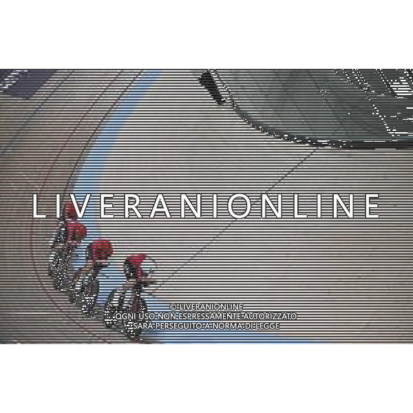 05-08-2023 World Championships Elite Track; Giornata 03; 2023, Danimarca; Larsen, Niklas; Bevort, Carl-frederik; Leth, Lasse; Pedersen, Rasmus; Glasgow - Sir Chris Hoy Velodrome; ©SIROTTI/AGENZIA ALDO LIVERANI SAS