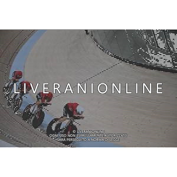 05-08-2023 World Championships Elite Track; Giornata 03; 2023, Danimarca; Larsen, Niklas; Bevort, Carl-frederik; Leth, Lasse; Pedersen, Rasmus; Glasgow - Sir Chris Hoy Velodrome; ©SIROTTI/AGENZIA ALDO LIVERANI SAS