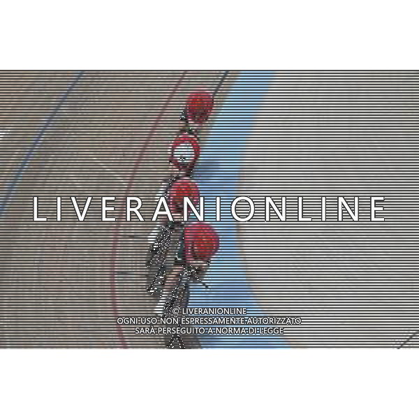05-08-2023 World Championships Elite Track; Giornata 03; 2023, Danimarca; Larsen, Niklas; Bevort, Carl-frederik; Leth, Lasse; Pedersen, Rasmus; Glasgow - Sir Chris Hoy Velodrome; ©SIROTTI/AGENZIA ALDO LIVERANI SAS