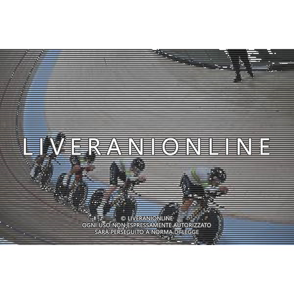 05-08-2023 World Championships Elite Track; Giornata 03; 2023, Australia; Bleddyn, Oliver; O Brien, Kelland; Leahy, Conor; Welsford, Samuel; Glasgow - Sir Chris Hoy Velodrome; ©SIROTTI/AGENZIA ALDO LIVERANI SAS