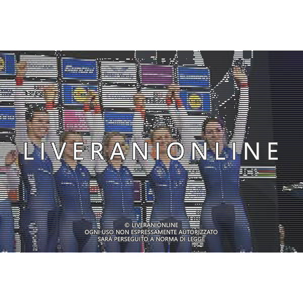 05-08-2023 World Championships Elite Women Track; Giornata 03; 2023, France; Borras, Marion; Fortin, Valentine; Copponi, Clara; Le Net, Marie; Berteau, Victoire; Glasgow - Sir Chris Hoy Velodrome; FOTO STEFANO SIROTTI-AG ALDO LIVERANI SAS