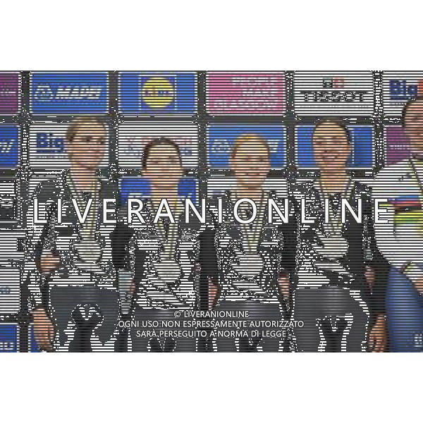 05-08-2023 World Championships Elite Women Track; Giornata 03; 2023, New Zealand; Drummond, Michaela; Wollaston, Ally; Shearman, Emily; Botha, Bryony; Glasgow - Sir Chris Hoy Velodrome; FOTO STEFANO SIROTTI-AG ALDO LIVERANI SAS