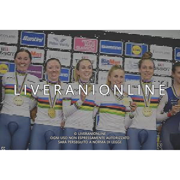 05-08-2023 World Championships Elite Women Track; Giornata 03; 2023, Great Britain; Barker, Elinor; Barker, Megan; Knight, Josie; Morris, Anna; Glasgow - Sir Chris Hoy Velodrome; FOTO STEFANO SIROTTI-AG ALDO LIVERANI SAS