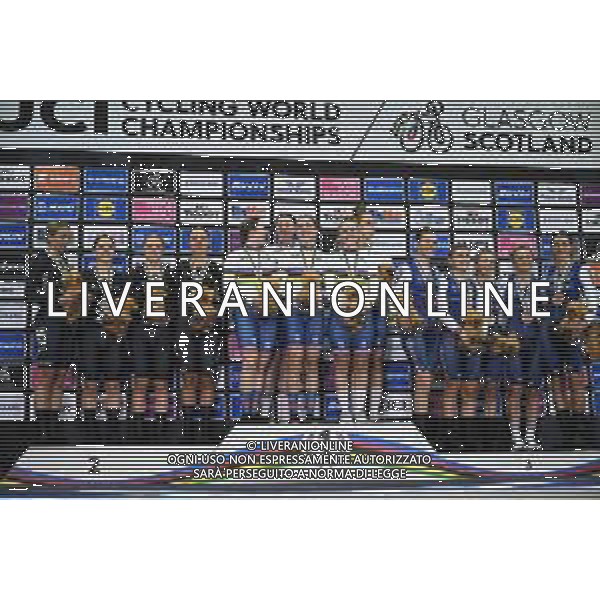 05-08-2023 World Championships Elite Women Track; Giornata 03; 2023, Great Britain; 2023, New Zealand; 2023, France; Glasgow - Sir Chris Hoy Velodrome; FOTO STEFANO SIROTTI-AG ALDO LIVERANI SAS