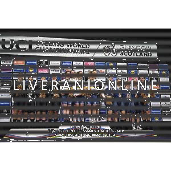 05-08-2023 World Championships Elite Women Track; Giornata 03; 2023, Great Britain; 2023, New Zealand; 2023, France; Glasgow - Sir Chris Hoy Velodrome; FOTO STEFANO SIROTTI-AG ALDO LIVERANI SAS