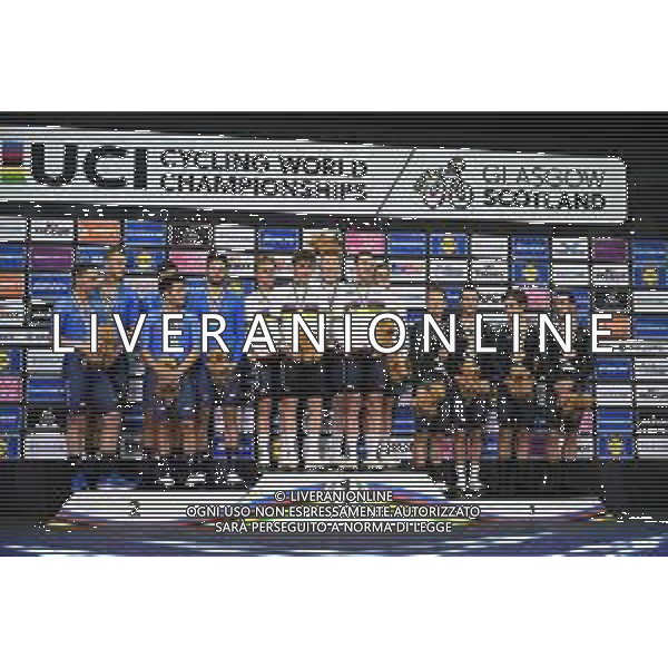05-08-2023 World Championships Elite Track; Giornata 03; 2023, Danimarca; 2023, Italia; 2023, New Zealand; Glasgow - Sir Chris Hoy Velodrome; FOTO STEFANO SIROTTI-AG ALDO LIVERANI SAS