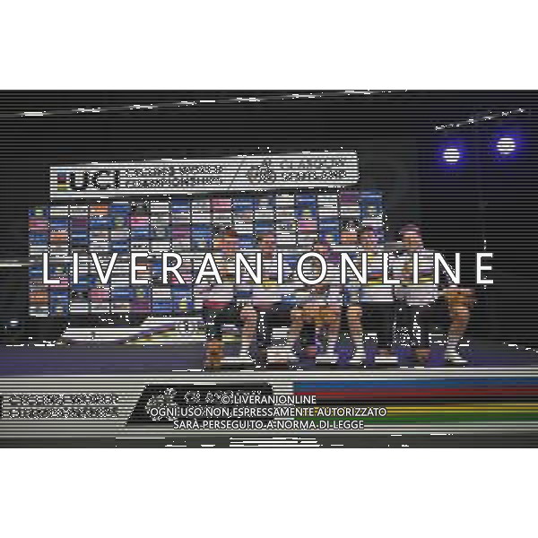 05-08-2023 World Championships Elite Track; Giornata 03; 2023, Danimarca; Gate, Aaron; Stewart, Campbell; Sexton, Thomas; Kergozou De La Boessiere, Nicolas; Glasgow - Sir Chris Hoy Velodrome; FOTO STEFANO SIROTTI-AG ALDO LIVERANI SAS