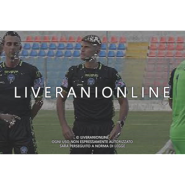 Stadio Luigi Razza - Vibo Valentia Coppa Italia 2023-2024 CATANZARO-FOGGIA NELLA FOTO: L\'arbitro Francesco Cosso FOTO ANDREA ROSITO-AG ALDO LIVERANI SAS