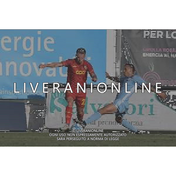 Stadio Luigi Razza - Vibo Valentia Coppa Italia 2023-2024 CATANZARO-FOGGIA NELLA FOTO: Jari Vandeputte e Diego Peralta FOTO ANDREA ROSITO-AG ALDO LIVERANI SAS