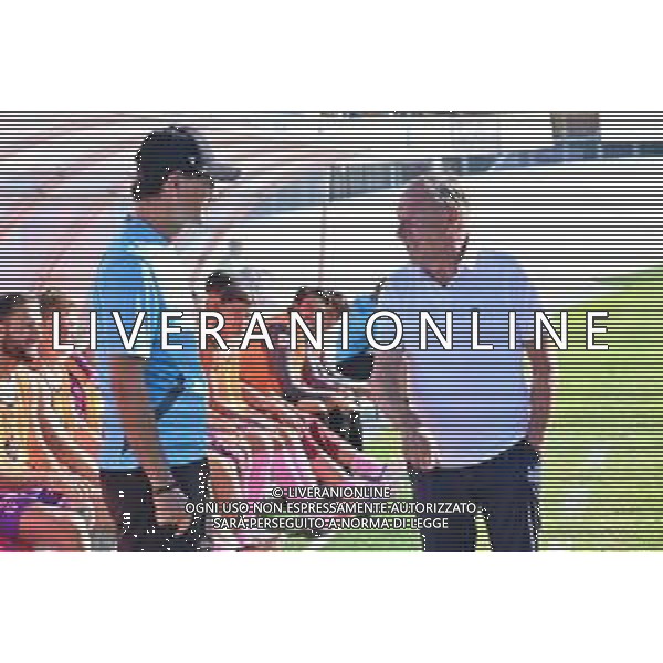 TVRG Reggiana vs Pescara nella foto Alessandro Nesta SX allenatore Reggiana e Zdenek Zeman DX allenatore Pescara Fiorenzuola d\'Arda (PC) 06-08-2023 Velodromo Attilio Pavesi Coppa Italia Frecciarossa - turno preliminare foto Roberto Garavaglia/ag. Aldo Liverani sas