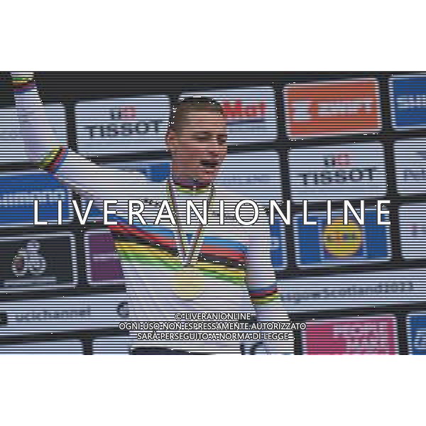 06-08-2023 World Championships Elite; 2023, Alpecin - Deceuninck; Van Der Poel, Mathieu; Glasgow; ©SIROTTI/AGENZIA ALDO LIVERANI SAS