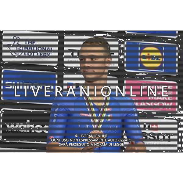 06-08-2023 World Championships Elite Track; Giornata 04; 2023, Bahrain - Victorious; Milan, Jonathan; Glasgow - Sir Chris Hoy Velodrom; ©SIROTTI/AGENZIA ALDO LIVERANI SAS