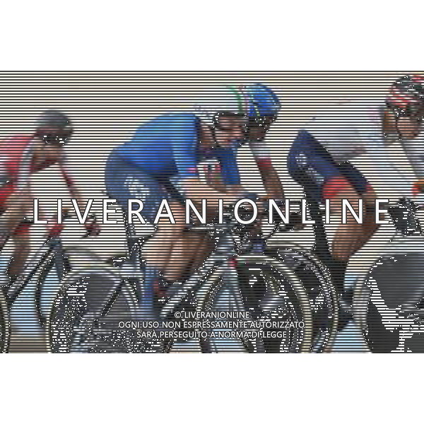 07-08-2023 World Championships Elite Track; Giornata 05; 2023, Ineos Grenadiers; Viviani, Elia; Glasgow - Sir Chris Hoy Velodrome; ©SIROTTI/AGENZIA ALDO LIVERANI SAS