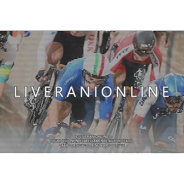 07-08-2023 World Championships Elite Track; Giornata 05; 2023, Ineos Grenadiers; Viviani, Elia; Glasgow - Sir Chris Hoy Velodrome; ©SIROTTI/AGENZIA ALDO LIVERANI SAS