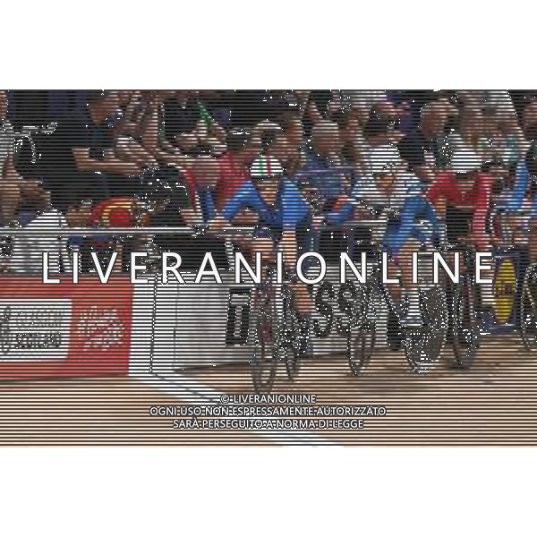 07-08-2023 World Championships Elite Track; Giornata 05; 2023, Ineos Grenadiers; Viviani, Elia; Glasgow - Sir Chris Hoy Velodrome; ©SIROTTI/AGENZIA ALDO LIVERANI SAS