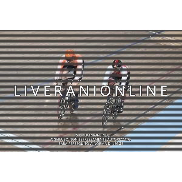 07-08-2023 World Championships Elite Track; Giornata 05; 2023, Olanda; 2023, Trinidad E Tobago; Lavreysen, Harrie; Paul, Nicholas; Glasgow - Sir Chris Hoy Velodrome; ©SIROTTI/AGENZIA ALDO LIVERANI SAS