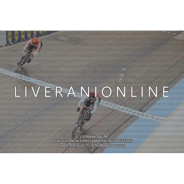 07-08-2023 World Championships Elite Track; Giornata 05; 2023, Olanda; 2023, Trinidad E Tobago; Lavreysen, Harrie; Paul, Nicholas; Glasgow - Sir Chris Hoy Velodrome; ©SIROTTI/AGENZIA ALDO LIVERANI SAS