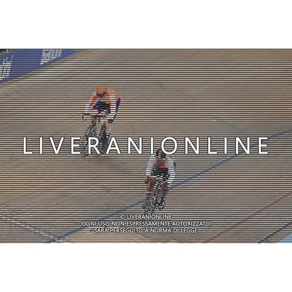 07-08-2023 World Championships Elite Track; Giornata 05; 2023, Olanda; 2023, Trinidad E Tobago; Lavreysen, Harrie; Paul, Nicholas; Glasgow - Sir Chris Hoy Velodrome; ©SIROTTI/AGENZIA ALDO LIVERANI SAS