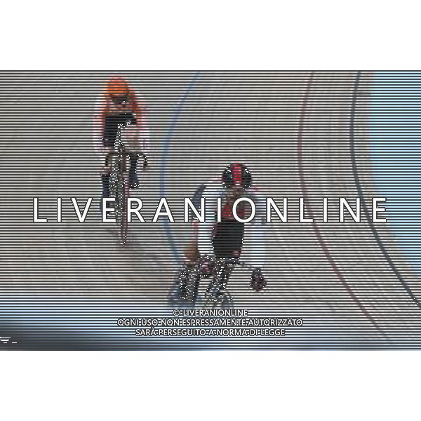 07-08-2023 World Championships Elite Track; Giornata 05; 2023, Olanda; 2023, Trinidad E Tobago; Lavreysen, Harrie; Paul, Nicholas; Glasgow - Sir Chris Hoy Velodrome; ©SIROTTI/AGENZIA ALDO LIVERANI SAS