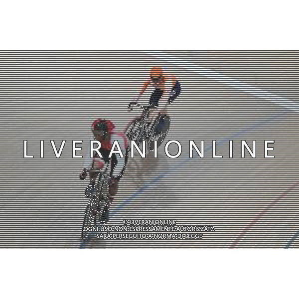 07-08-2023 World Championships Elite Track; Giornata 05; 2023, Olanda; 2023, Trinidad E Tobago; Lavreysen, Harrie; Paul, Nicholas; Glasgow - Sir Chris Hoy Velodrome; ©SIROTTI/AGENZIA ALDO LIVERANI SAS