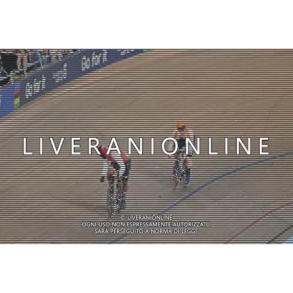 07-08-2023 World Championships Elite Track; Giornata 05; 2023, Olanda; 2023, Trinidad E Tobago; Lavreysen, Harrie; Paul, Nicholas; Glasgow - Sir Chris Hoy Velodrome; ©SIROTTI/AGENZIA ALDO LIVERANI SAS