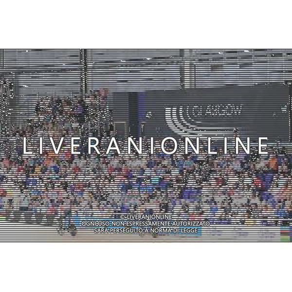 07-08-2023 World Championships Elite Track; Giornata 05; 2023, Olanda; 2023, Trinidad E Tobago; Lavreysen, Harrie; Paul, Nicholas; Glasgow - Sir Chris Hoy Velodrome; ©SIROTTI/AGENZIA ALDO LIVERANI SAS