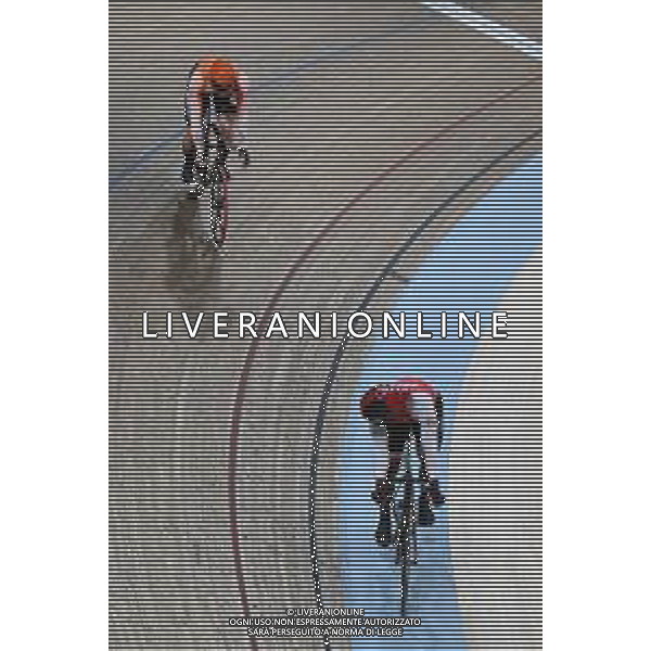 07-08-2023 World Championships Elite Track; Giornata 05; 2023, Olanda; 2023, Trinidad E Tobago; Lavreysen, Harrie; Paul, Nicholas; Glasgow - Sir Chris Hoy Velodrome; ©SIROTTI/AGENZIA ALDO LIVERANI SAS