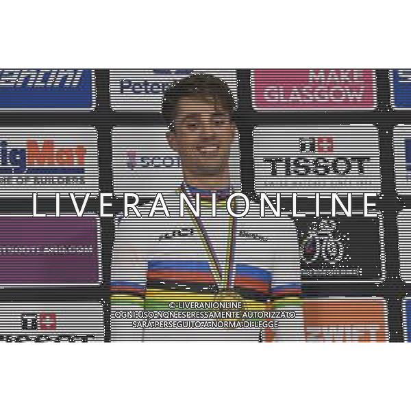 07-08-2023 World Championships Elite Track; Giornata 05; 2023, Soudal - Quickstep; Vernon, Ethan; Glasgow - Sir Chris Hoy Velodrome; ©SIROTTI/AGENZIA ALDO LIVERANI SAS