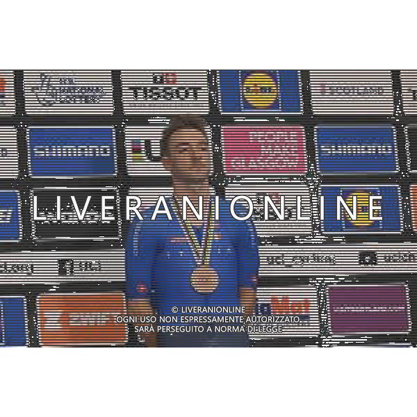 07-08-2023 World Championships Elite Track; Giornata 05; 2023, Ineos Grenadiers; Viviani, Elia; Glasgow - Sir Chris Hoy Velodrome; ©SIROTTI/AGENZIA ALDO LIVERANI SAS