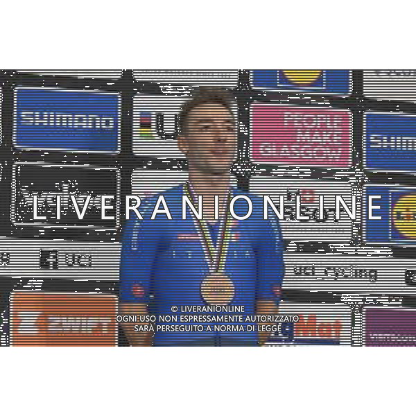 07-08-2023 World Championships Elite Track; Giornata 05; 2023, Ineos Grenadiers; Viviani, Elia; Glasgow - Sir Chris Hoy Velodrome; ©SIROTTI/AGENZIA ALDO LIVERANI SAS