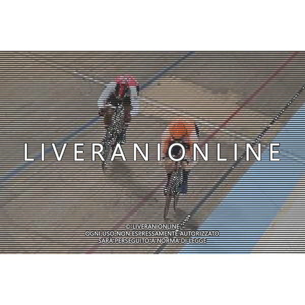 07-08-2023 World Championships Elite Track; Giornata 05; 2023, Olanda; 2023, Trinidad E Tobago; Lavreysen, Harrie; Paul, Nicholas; Glasgow - Sir Chris Hoy Velodrome; ©SIROTTI/AGENZIA ALDO LIVERANI SAS